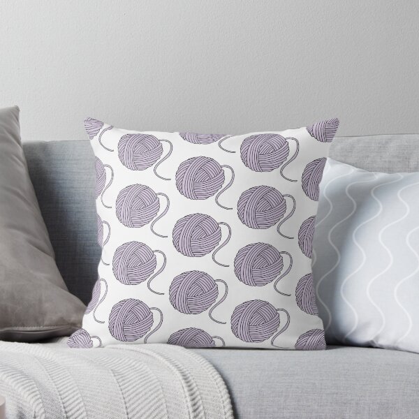 Item preview, Lilac Yarn Ball designed and sold by QuinnRamsay.