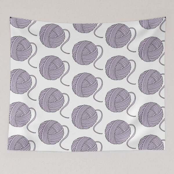 Item preview, Lilac Yarn Ball designed and sold by QuinnRamsay.