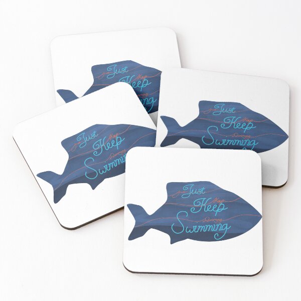 Item preview, Just Keep Swimming designed and sold by DesignsByJaycee.