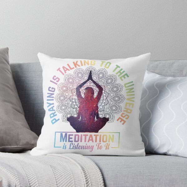 Item preview, Praying Is Talking to the Universe, Meditation is Listening To It designed and sold by ADAMYASS.