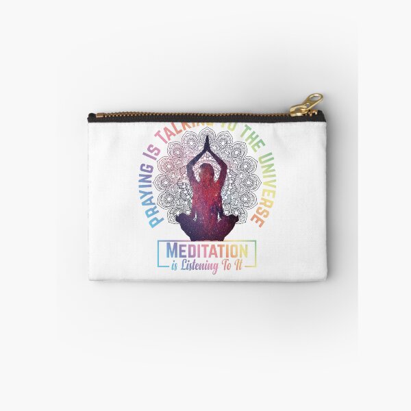 Item preview, Praying Is Talking to the Universe, Meditation is Listening To It designed and sold by ADAMYASS.