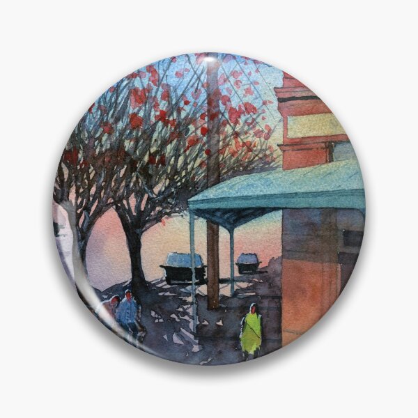 Item preview, Brunswick corner cafe, Melbourne Victoria designed and sold by darrenyeoart.
