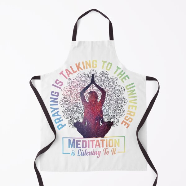 Item preview, Praying Is Talking to the Universe, Meditation is Listening To It designed and sold by ADAMYASS.