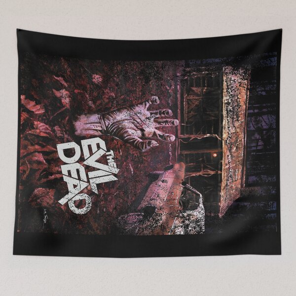 Item preview, THE EVIL DEAD (1981) - Painted Poster (distressed) designed and sold by Luke Tomlinson Artwork.