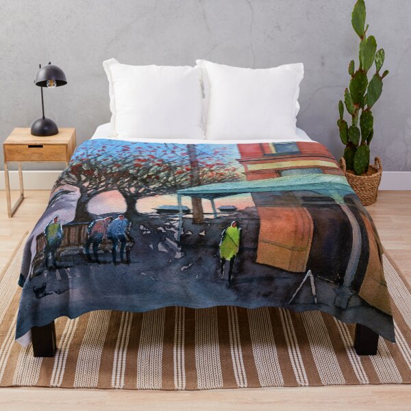 Item preview, Brunswick corner cafe, Melbourne Victoria designed and sold by darrenyeoart.