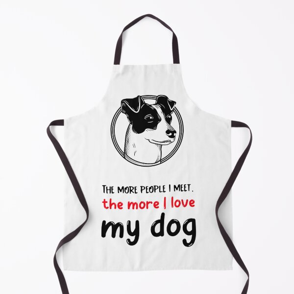 Item preview, More People I meet the more love my dog designed and sold by Mydogheart4you.