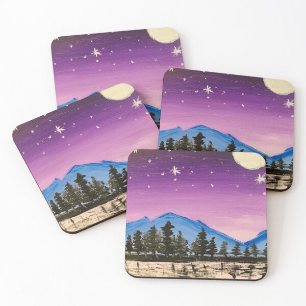 Item preview, Twilight Mountain And Trees designed and sold by Margaret MacPhail.