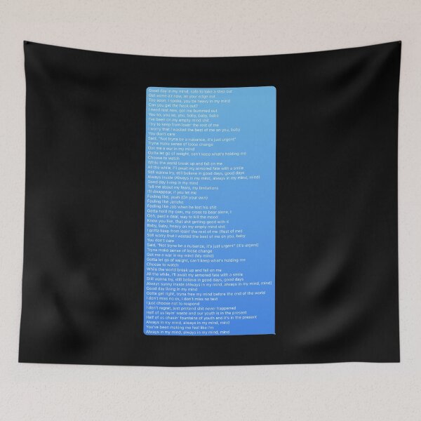 Item preview, good days lyric text message designed and sold by virginia nash.