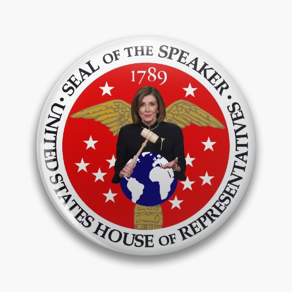 Item preview, Nancy Pelosi "Seal of the Speaker" designed and sold by itsmebecca.