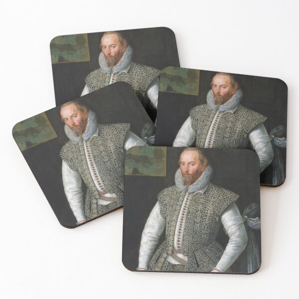Item preview, Sir Walter Raleigh Portrait - William Segar designed and sold by warishellstore.