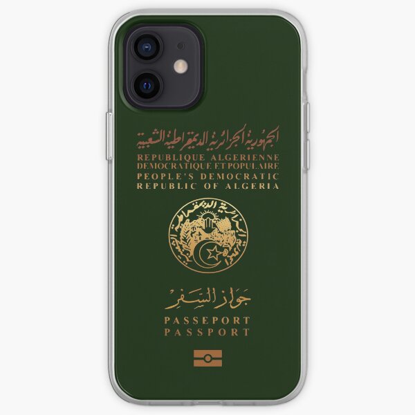 Passeport Algérien Coque souple iPhone