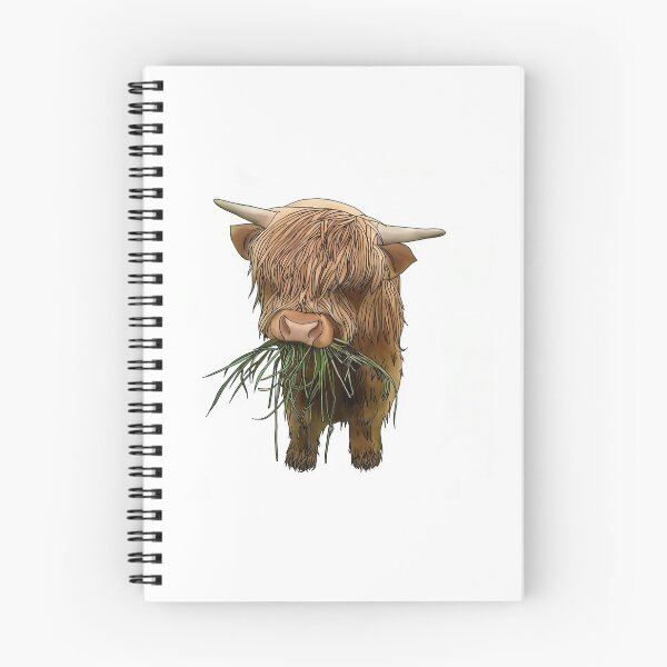 Item preview, Baby highland cow designed and sold by Alenas-Store.