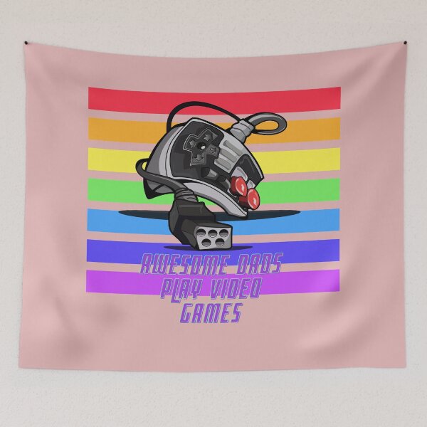 Item preview, Awesome Dads Play Video Games designed and sold by Medboy.