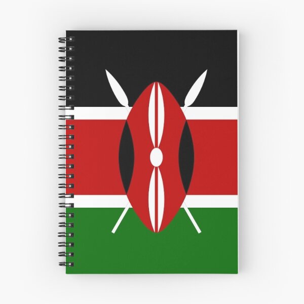 Item preview, Kenya Flag. Kenyan Flag. Kenya Flag Gifts. Bendera ya Kenya designed and sold by GraceTee.