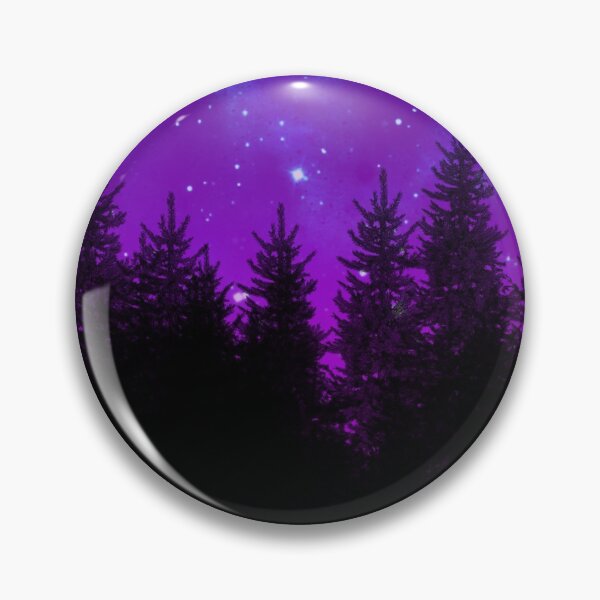 Item preview, Galaxy Over the Forest at Night designed and sold by Julie Erin Designs.
