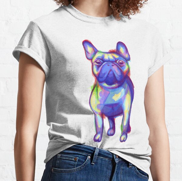 French Dog Blues T Shirts Redbubble