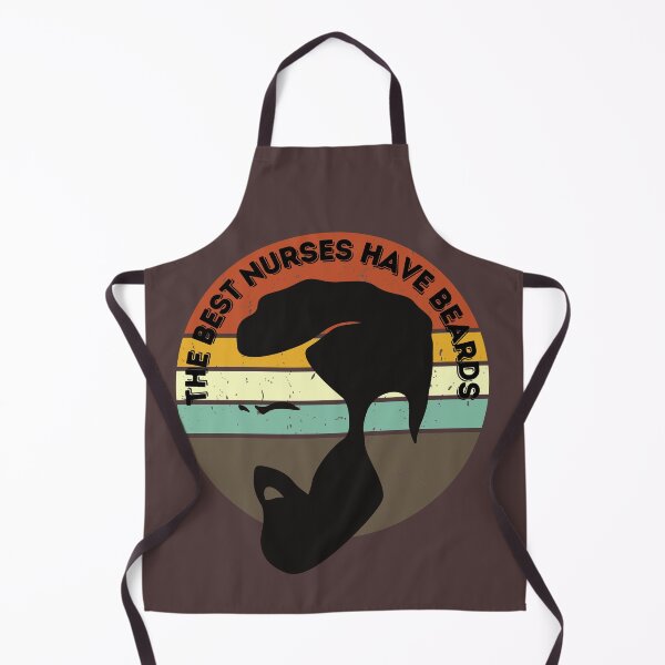 Item preview, The Best Nurses Have Beards designed and sold by TOP-DESIGN4U.
