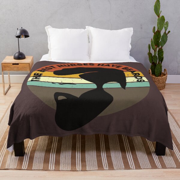 Item preview, The Best Nurses Have Beards designed and sold by TOP-DESIGN4U.