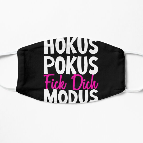 Hokus Pokus Fick Dich Modus Flache Maske
