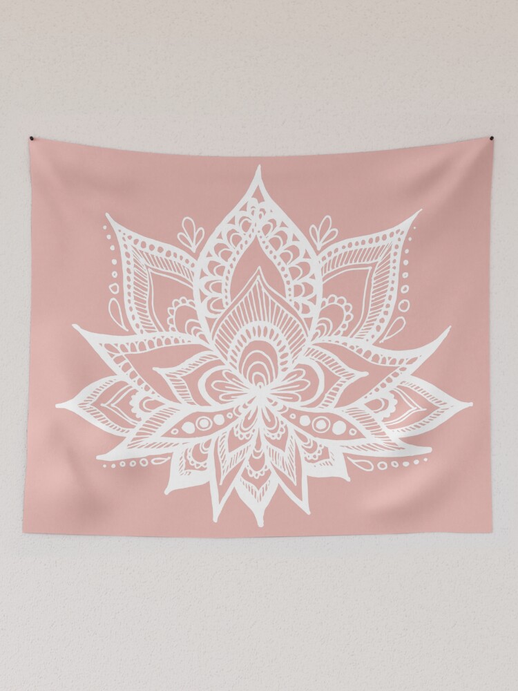 White and best sale gold tapestry