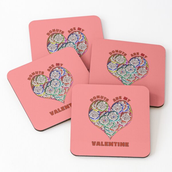 Item preview, Donuts are my valentine designed and sold by MDKawaii.
