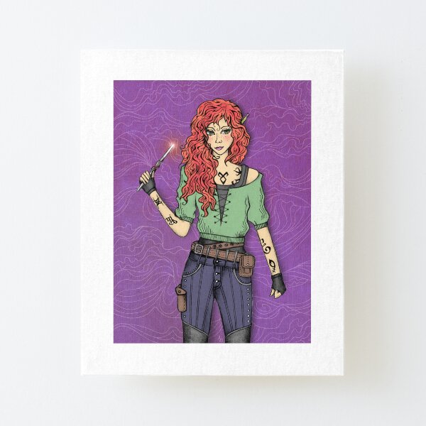 Clary Lámina montada de lienzo