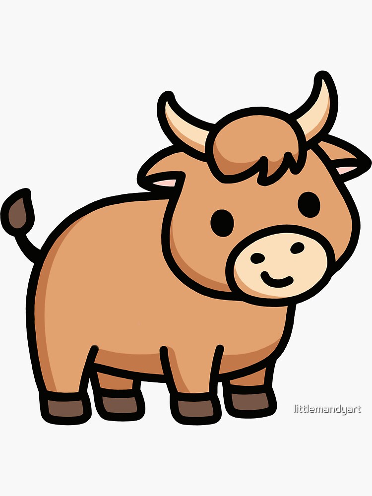 Ox by littlemandyart
