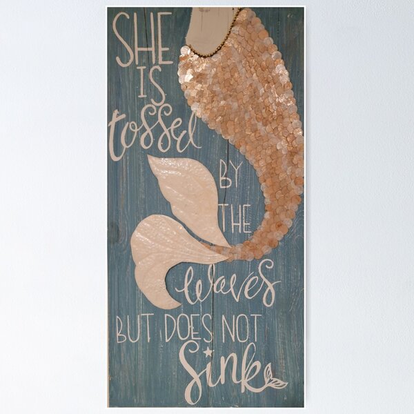 Item preview, She is tossed by the waves but does not sink designed and sold by Msgiamaria.