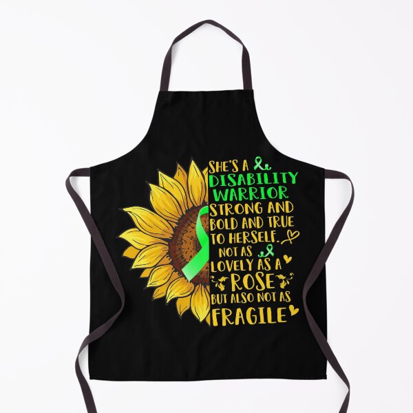 Item preview, She's A Disability Warrior Not as lovely as a Rose but also not as Fragile designed and sold by ArangoaStore.
