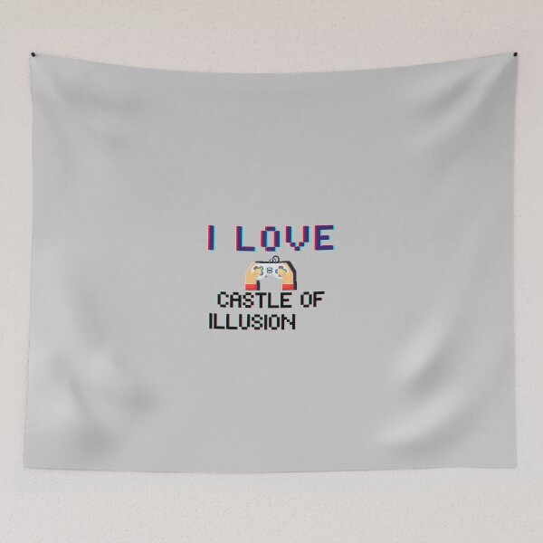 Item preview, I LOVE Castle of Illusion designed and sold by Gatsbird Design.