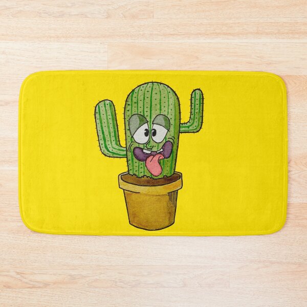 Item preview, Cartoon crazy cactus designed and sold by DavesArtBook.