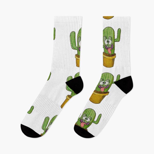 Item preview, Cartoon crazy cactus designed and sold by DavesArtBook.