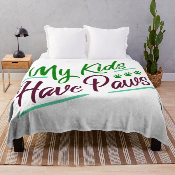 Item preview, My Kids Have Paws, Dog Lovers designed and sold by AMS-ART.