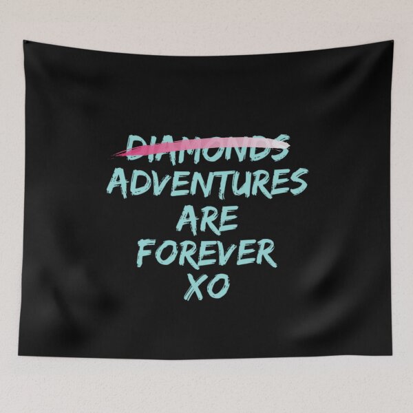 Item preview, Diamonds- adventurers are forever, Wanderluster, Traveler gift, designed and sold by CarpeDiemLife.