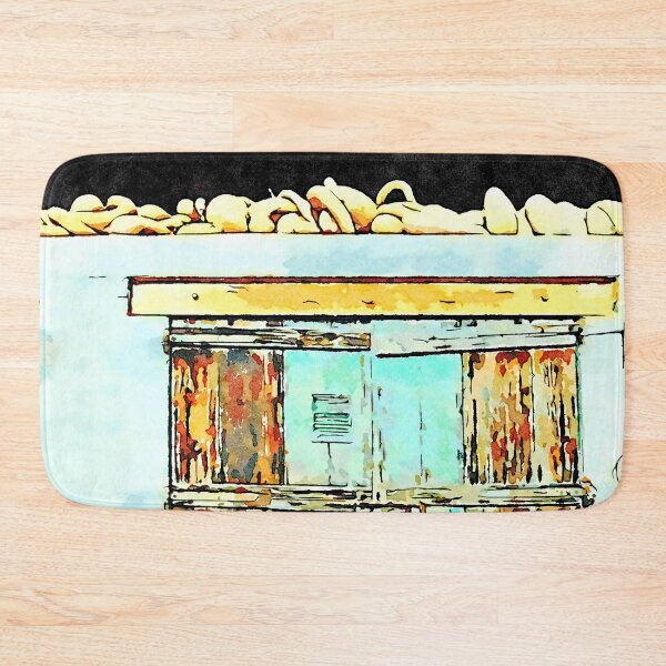 Item preview, Hortus Conclusus: wooden door with pumpkins and garlic braids designed and sold by Giuseppe Cocco.