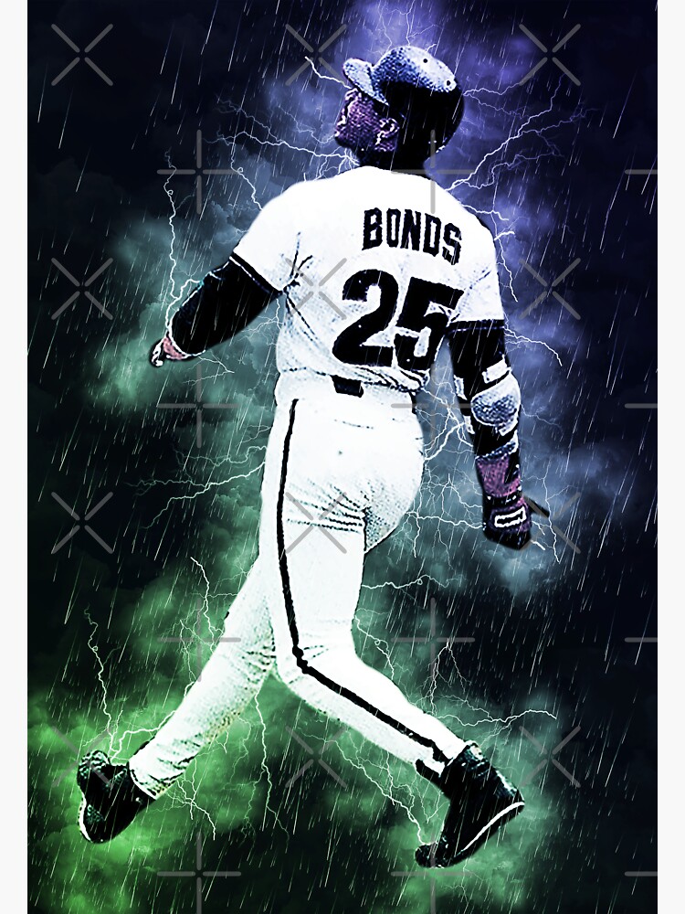 BARRY BONDS Jersey Photo Picture Art San Francisco Giants 