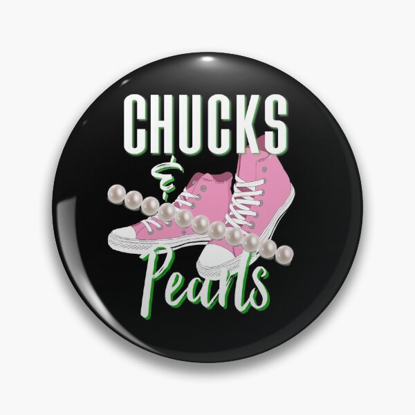 Item preview, Chucks And Pearls Black Slogan Inauguration Graphic designed and sold by thekyngsqueen.