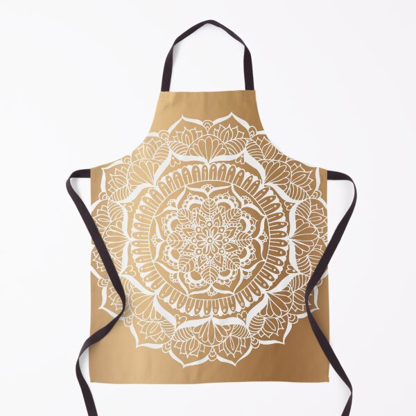 Item preview, Gold Flower Mandala designed and sold by Julie Erin Designs.