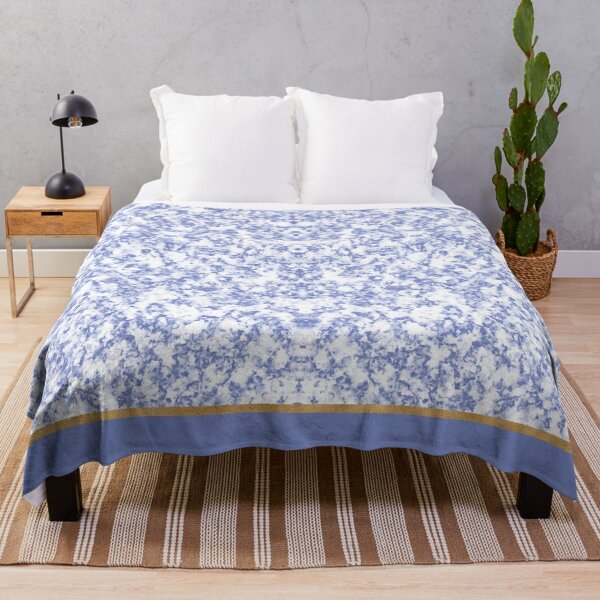 Item preview, Lovely Beautiful Blue and gold Colored Pattern designed and sold by myseptember18th.