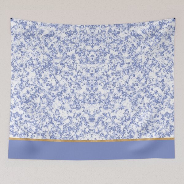 Item preview, Lovely Beautiful Blue and gold Colored Pattern designed and sold by myseptember18th.