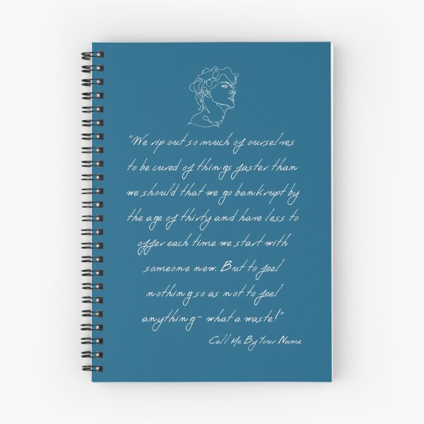 Item preview, Call Me By Your Name Quote designed and sold by YellowishCat15.