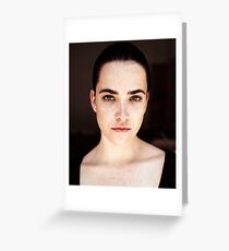 Lucie Portrait I Greeting Card