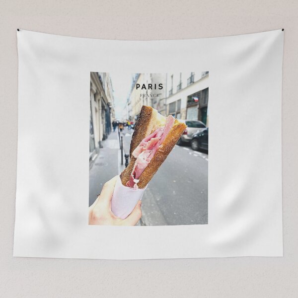 Aperçu de l'œuvre Jambon Beurre Baguette à Paris créée et vendue par something-sweet.
