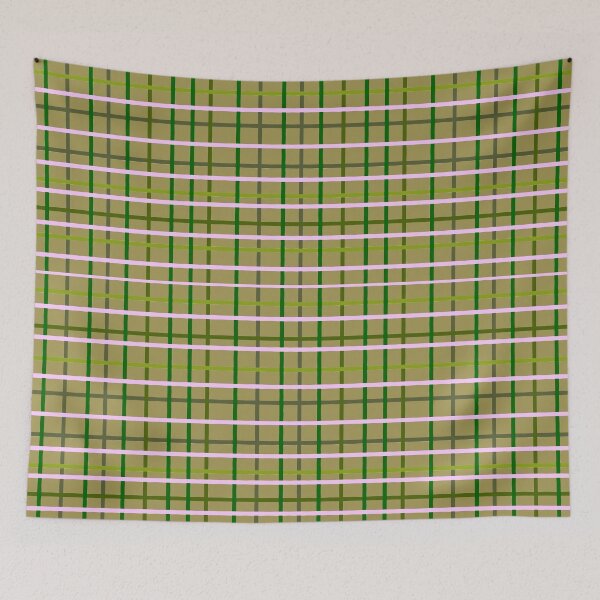 Aperçu de l'œuvre Plaid vert uni créée et vendue par KDStout.