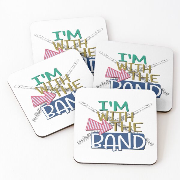 Item preview, I'm With The Band - Flute designed and sold by BandMomDesigns.