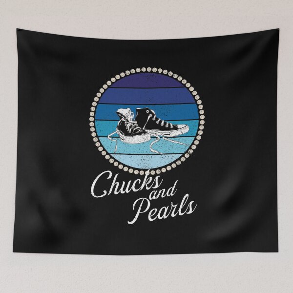 Item preview, Chucks and Pearls designed and sold by orangeblue21.