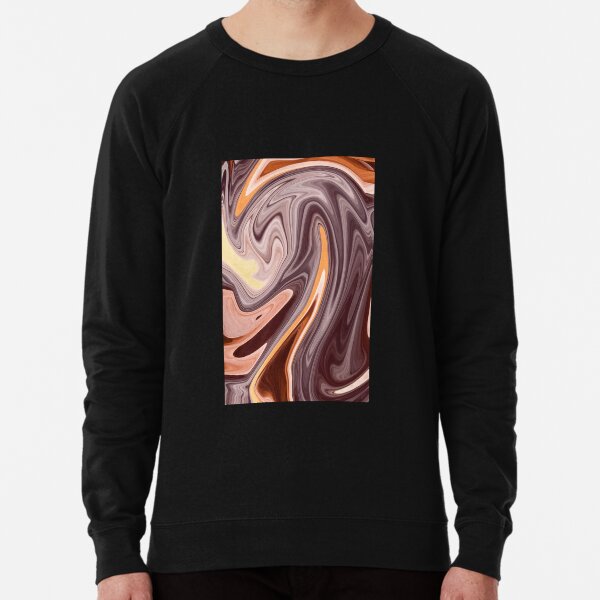 Colorful Marble Lightweight Sweatshirt
