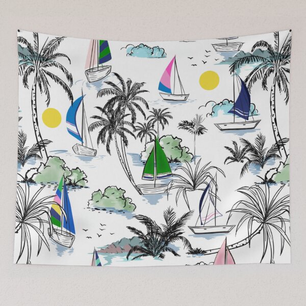Item preview, Nautical Pattern Illustration  designed and sold by MarcSabuncu.