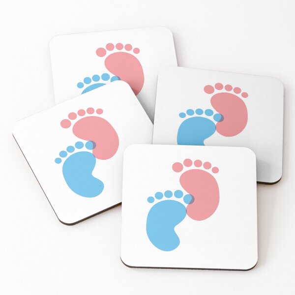 Item preview, Kids & Babies Baby feet pink feet blue feet, baby clothes designed and sold by Rynoxlll .