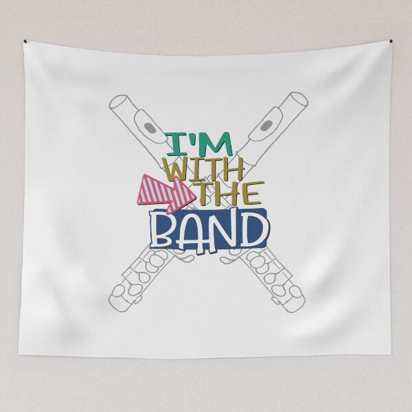 Item preview, I'm With The Band - Piccolo designed and sold by BandMomDesigns.